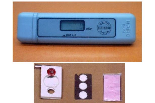 Thermoluminescent Dosimeters (TLDs) and Digital Pocket Radiation Dosimeter